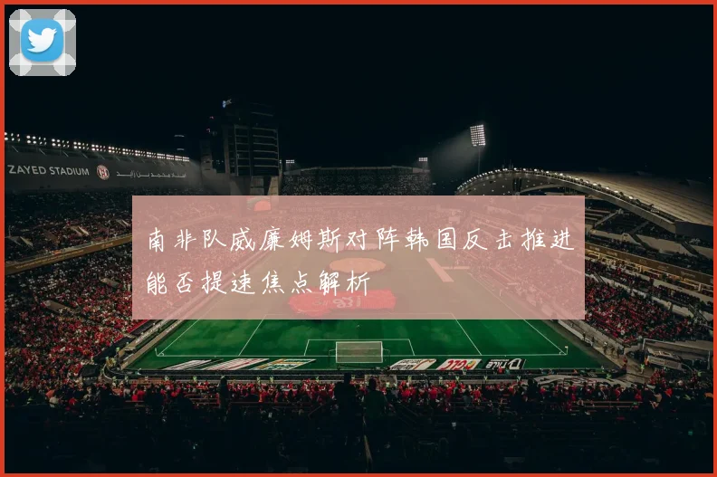 南非队威廉姆斯对阵韩国反击推进能否提速焦点解析